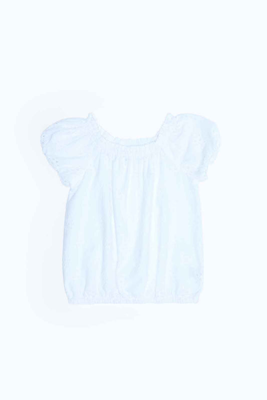 Redtag-Girls-Full-Anglaise-Blouse-White-Category:Blouses,-Colour:White,-Deals:New-In,-Dept:Girls,-Filter:Girls-(2-to-8-Yrs),-GIR-Blouses,-MQN,-New-In-GIR-APL,-Non-Sale,-S23B,-Section:Girls-(0-to-14Yrs)-Girls-2 to 8 Years
