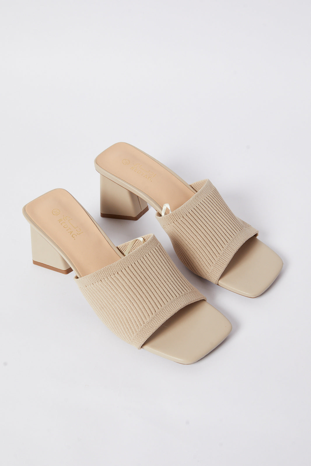 Redtag-Natural-Knit-Mule-Category:Shoes,-Colour:Beige,-Deals:New-In,-Filter:Women's-Footwear,-LEC-Sandals,-N/A,-New-In-Women-FOO,-Non-Sale,-S23A,-Section:Women-Women's-