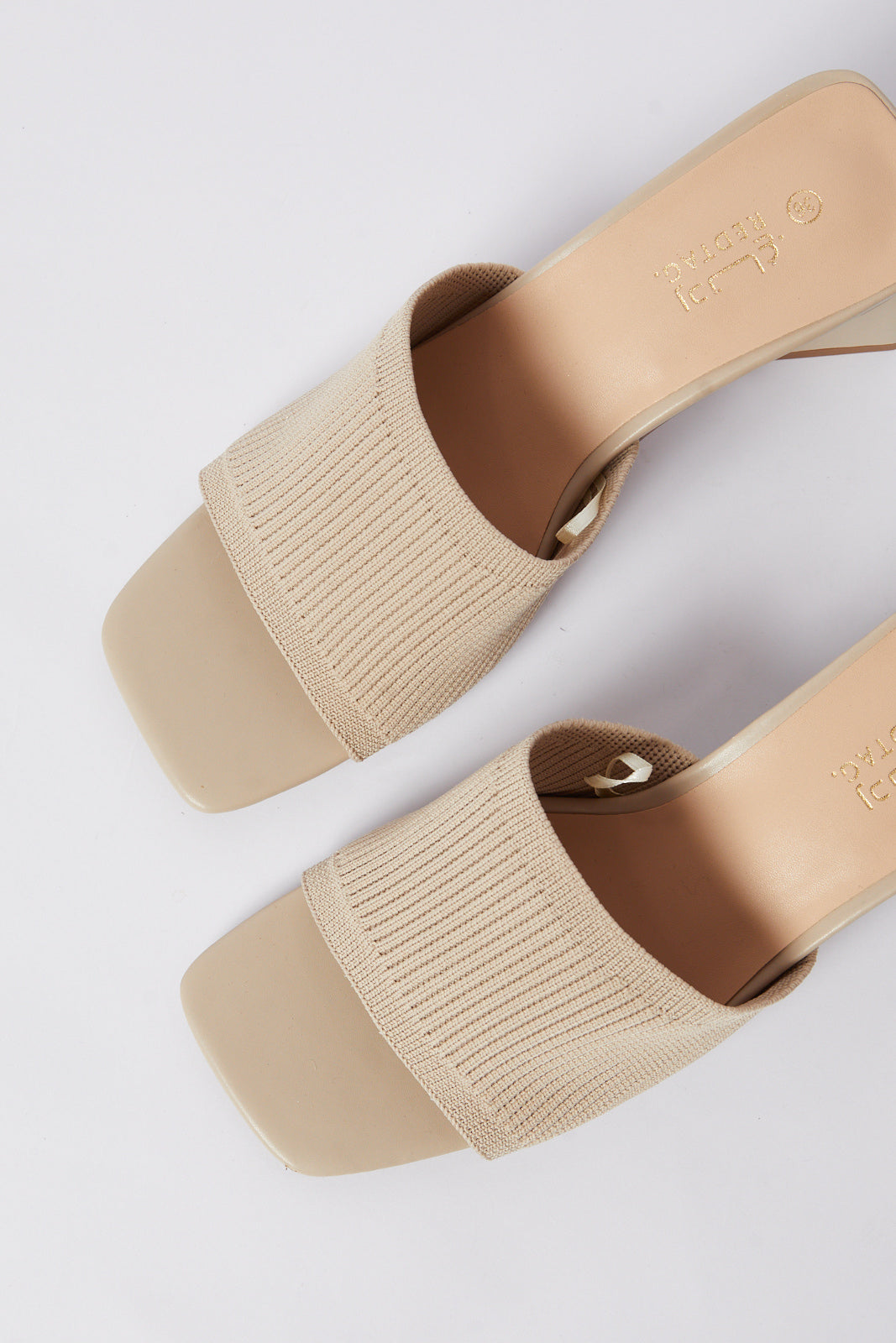 Redtag-Natural-Knit-Mule-Category:Shoes,-Colour:Beige,-Deals:New-In,-Filter:Women's-Footwear,-LEC-Sandals,-N/A,-New-In-Women-FOO,-Non-Sale,-S23A,-Section:Women-Women's-