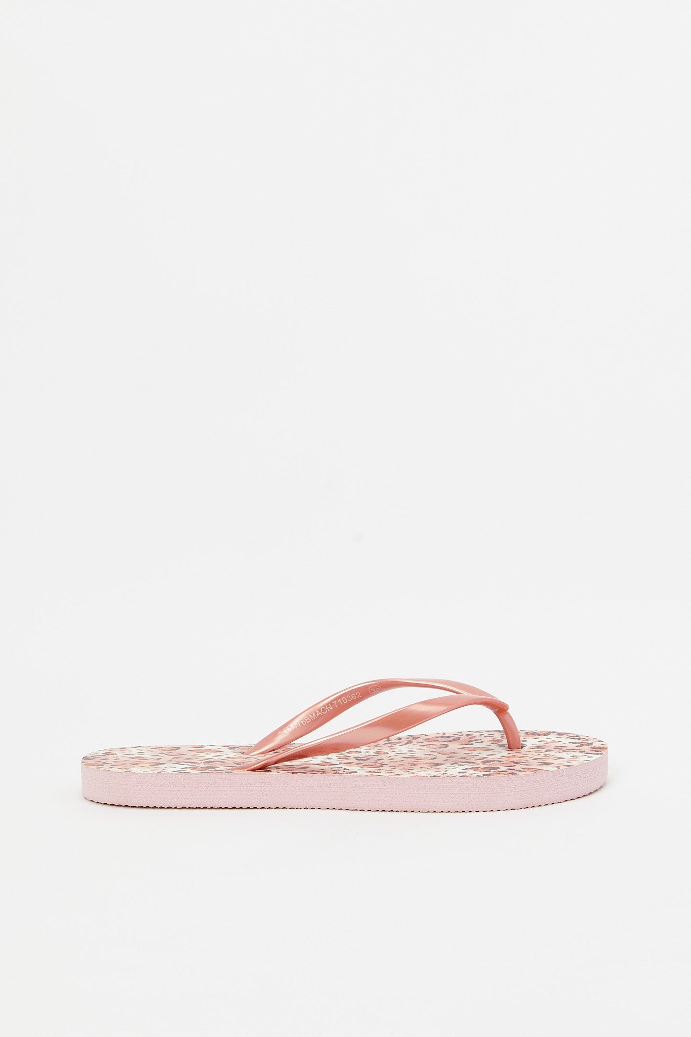 Redtag-Pink-Animal-Print-Flip-Flop-Category:Shoes,-CHR,-Colour:Pink,-Deals:New-In,-Filter:Women's-Footwear,-H1:FOO,-H2:LAD,-H3:SAF,-H4:FLF,-New-In-Women-FOO,-Non-Sale,-S23B,-Season:S23B,-Section:Women,-Women-Flip-Flops-Women's-