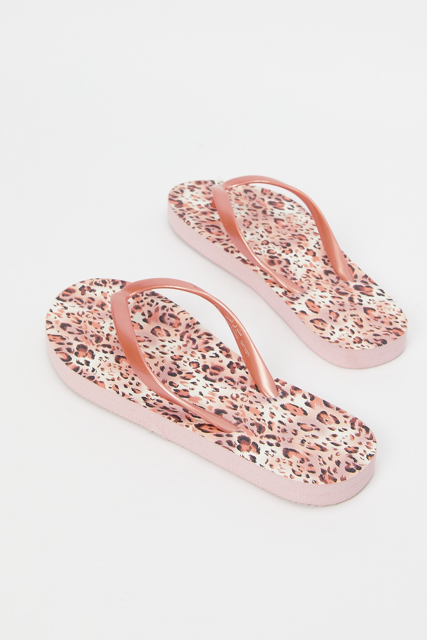 Redtag-Pink-Animal-Print-Flip-Flop-Category:Shoes,-CHR,-Colour:Pink,-Deals:New-In,-Filter:Women's-Footwear,-H1:FOO,-H2:LAD,-H3:SAF,-H4:FLF,-New-In-Women-FOO,-Non-Sale,-S23B,-Season:S23B,-Section:Women,-Women-Flip-Flops-Women's-