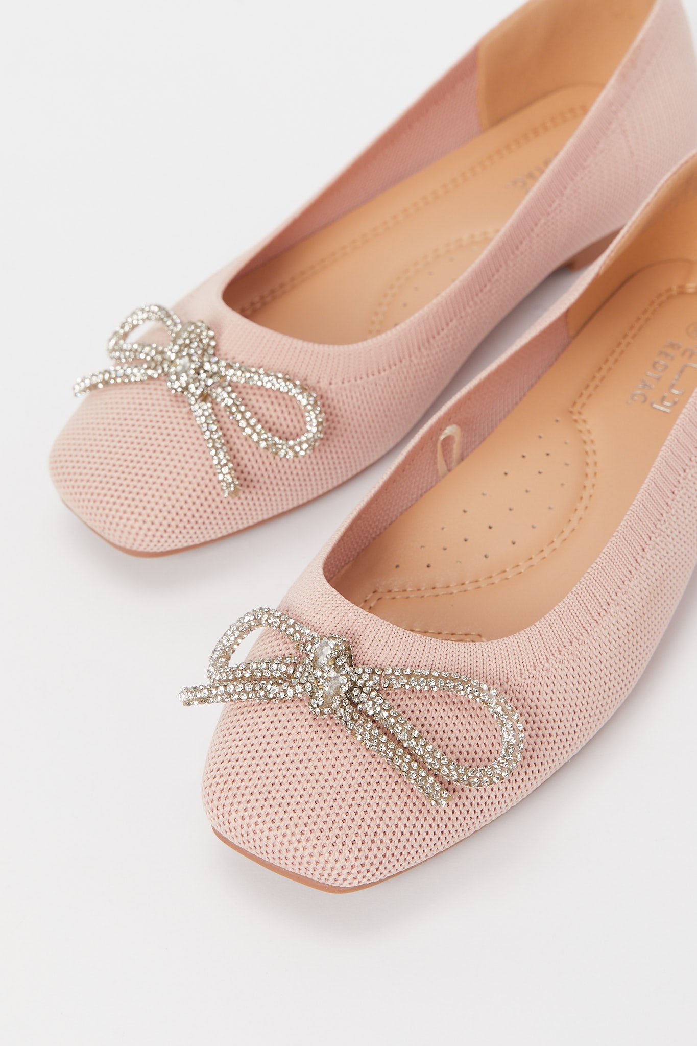 Redtag-Cerise-Pink-Knit-Ballerina-Category:Shoes,-Colour:Pink,-Deals:New-In,-Filter:Women's-Footwear,-H1:FOO,-H2:LAD,-H3:SHO,-H4:CAH,-N/A,-New-In-Women-FOO,-Non-Sale,-S23B,-Season:S23B,-Section:Women,-Women-Shoes-Women's-