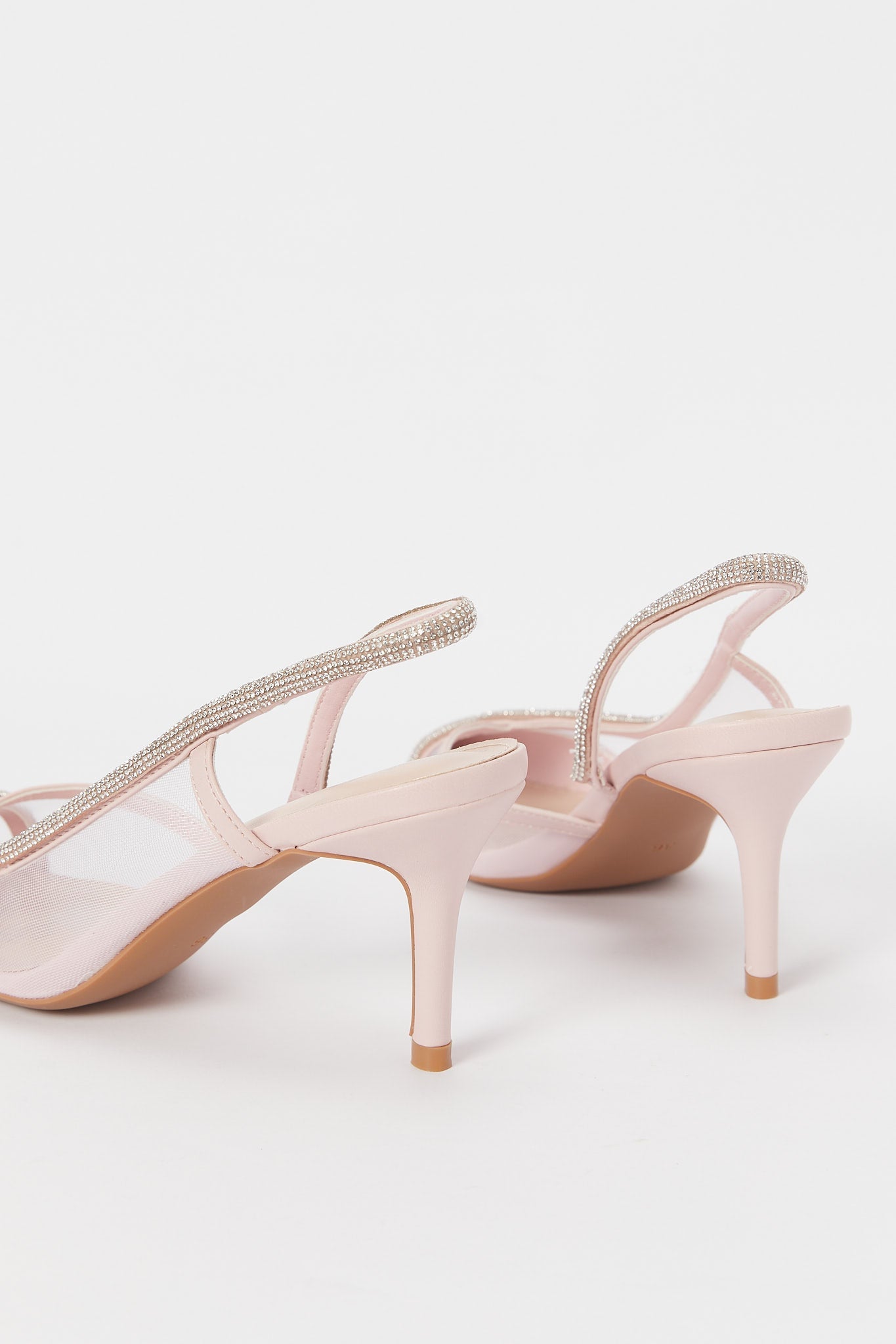 Redtag-Pink-Damante-Slingback-Category:Shoes,-Colour:Pink,-Deals:New-In,-Filter:Women's-Footwear,-H1:FOO,-H2:LAD,-H3:SHO,-H4:FOS,-New-In-Women-FOO,-Non-Sale,-RMD,-S23B,-Season:S23B,-Section:Women,-Women-Formal-Shoes-Women's-