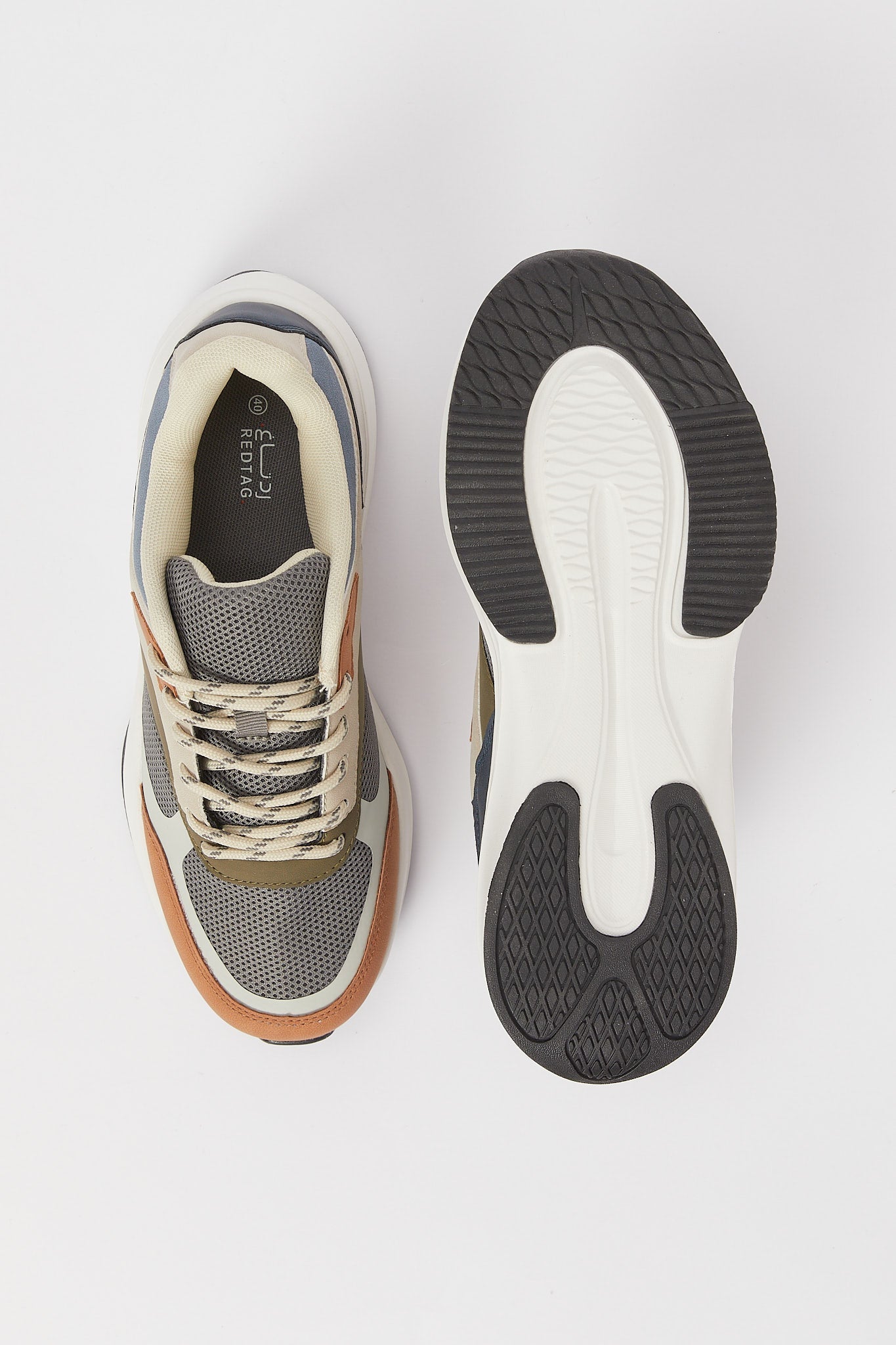 Redtag-Assorted-Color-Block-Sneaker-Category:Shoes,-Colour:Assorted,-Deals:New-In,-Filter:Men's-Footwear,-H1:FOO,-H2:GEN,-H3:TRN,-H4:CLT,-Men-Trainers,-N/A,-New-In-Men-FOO,-Non-Sale,-S23B,-Season:S23B,-Section:Men-Men's-