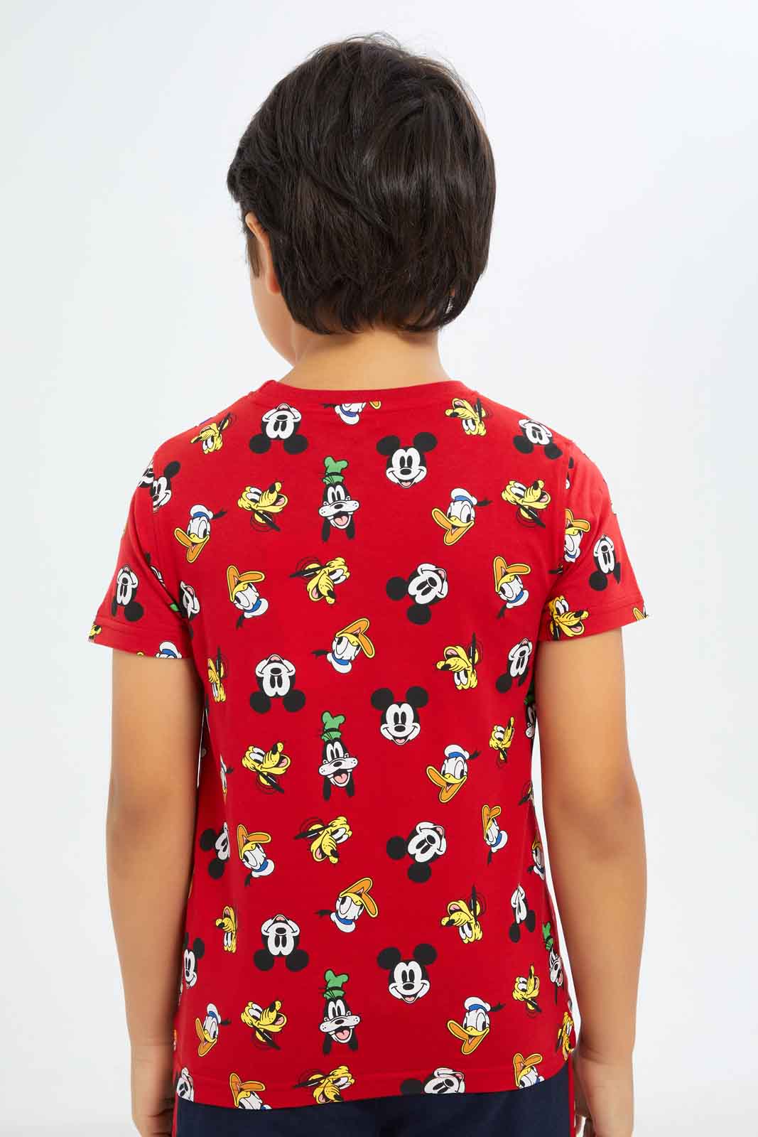 Redtag-Boys-Red-Mickey-Mouse-Character-Aop-Short-Sleeve-T-Shirt-BOY-T-Shirts,-Category:T-Shirts,-CHA,-Colour:Red,-Deals:New-In,-Dept:Boys,-Filter:Boys-(2-to-8-Yrs),-New-In-BOY-APL,-Non-Sale,-S23B,-Section:Boys-(0-to-14Yrs),-TBL-Boys-2 to 8 Years