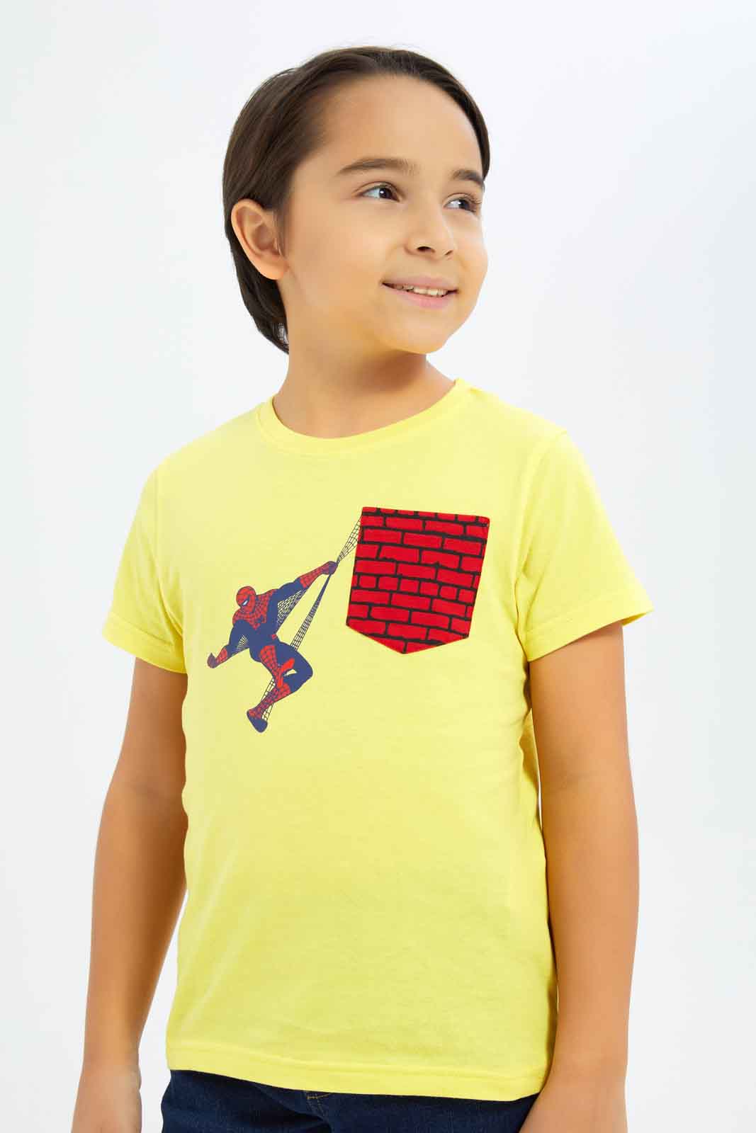 Redtag-Boys-Blue-Mickey-Mouse-Character-Pocket-T-Shirt-BOY-T-Shirts,-Category:T-Shirts,-CHA,-Colour:Blue,-Deals:New-In,-Dept:Boys,-Filter:Boys-(2-to-8-Yrs),-New-In-BOY-APL,-Non-Sale,-S23B,-Section:Boys-(0-to-14Yrs),-TBL-Boys-2 to 8 Years