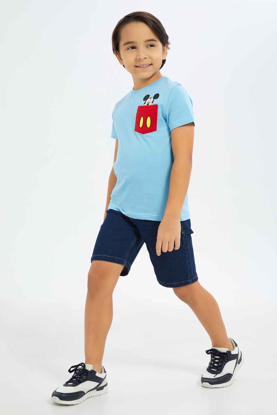 Redtag-Boys-Yellow-Spiderman-Character-Pocket-T-Shirt-BOY-T-Shirts,-Category:T-Shirts,-CHA,-Colour:Yellow,-Deals:New-In,-Dept:Boys,-Filter:Boys-(2-to-8-Yrs),-New-In-BOY-APL,-Non-Sale,-S23B,-Section:Boys-(0-to-14Yrs),-TBL-Boys-2 to 8 Years