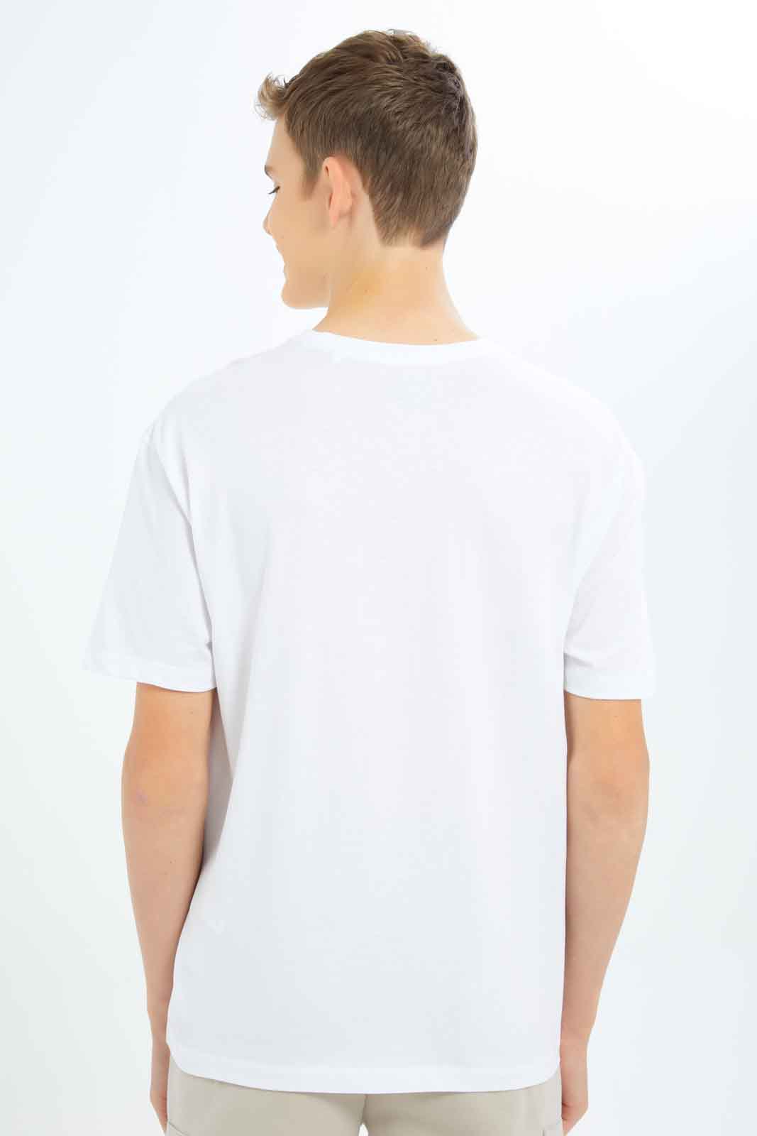 Redtag-Boys-Beige-Fearless-Oversize-Hd-Print-Tee-BSR-T-Shirts,-Category:T-Shirts,-Colour:Beige,-Deals:New-In,-Dept:Boys,-Filter:Senior-Boys-(8-to-14-Yrs),-New-In-BSR-APL,-Non-Sale,-S23B,-Section:Boys-(0-to-14Yrs)-Senior-Boys-9 to 14 Years