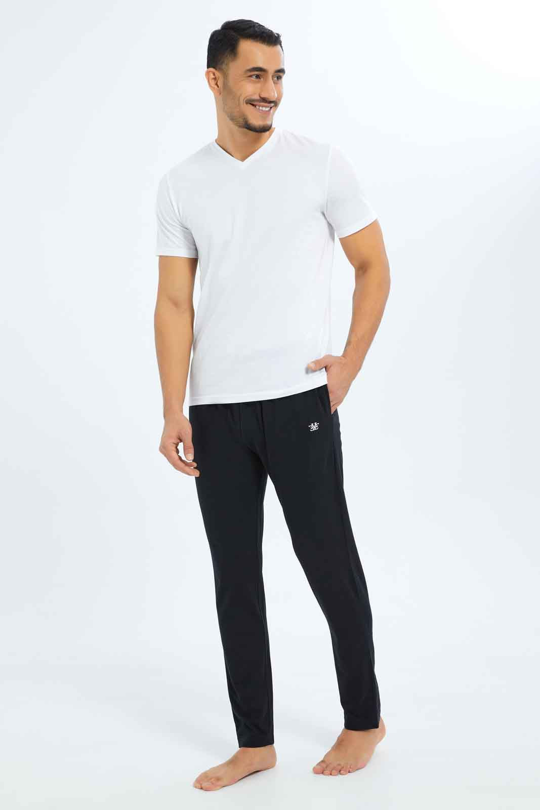 Redtag-Men-Black-Pyjama-Bottom-Category:Pyjama-Bottoms,-Colour:Black,-Deals:New-In,-Dept:Menswear,-Filter:Men's-Clothing,-Men-Pyjama-Bottoms,-New-In-Men-APL,-Non-Sale,-S23B,-Section:Men-Men's-
