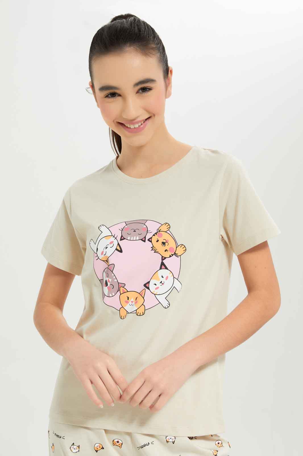 Redtag-Girls-Pajama-Sets--Long-Pants-Category:Pyjama-Sets,-Colour:Assorted,-Deals:New-In,-Dept:Girls,-Filter:Senior-Girls-(8-to-14-Yrs),-GSR-Pyjama-Sets,-New-In-GSR-APL,-Non-Sale,-S23B,-Section:Girls-(0-to-14Yrs)-Senior-Girls-9 to 14 Years