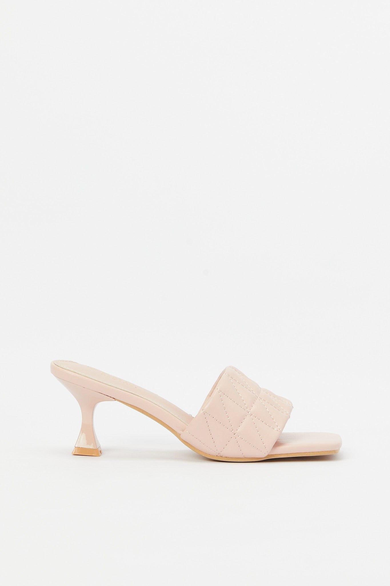 Redtag-Nude-Pink-Quilt-Heel-Category:Shoes,-Colour:Pink,-Deals:New-In,-Filter:Women's-Footwear,-H1:FOO,-H2:LAD,-H3:SAF,-H4:SAN,-Heels,-LEC-Sandals,-N/A,-New-In-Women-FOO,-Non-Sale,-S23B,-Season:S23B,-Section:Women-Women's-