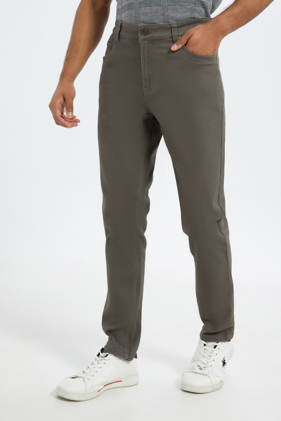 Redtag-Men-Grey-5-Pocket-Slim-Fit-Denim-Jeans-Category:Jeans,-Colour:Grey,-Deals:New-In,-Dept:Menswear,-Filter:Men's-Clothing,-H1:MWR,-H2:GEN,-H3:DNB,-H4:JNS,-Men-Jeans,-New-In-Men-APL,-Non-Sale,-RMD,-S23B,-Season:S23C,-Section:Men-Men's-