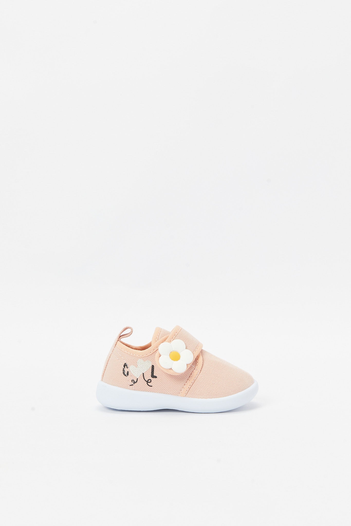 Redtag-Pink-Velcro-Strap-Pump-Category:Shoes,-Colour:Pink,-Deals:New-In,-Filter:Girls-Footwear-(1-to-3-Yrs),-ING-Trainers,-N/A,-New-In-ING-FOO,-Non-Sale,-S23B,-Section:Girls-(0-to-14Yrs)-Infant-Girls-1 to 3 Years
