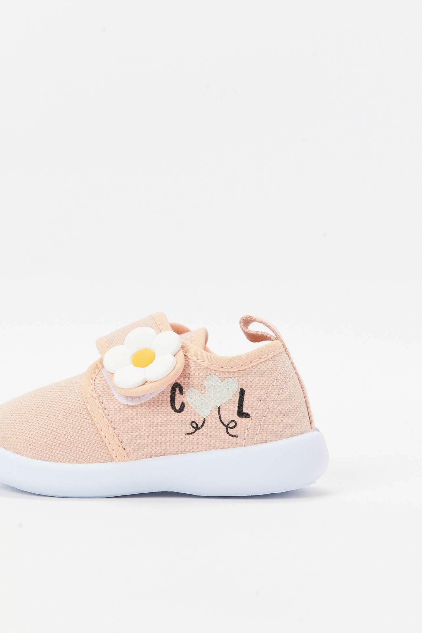 Redtag-Pink-Velcro-Strap-Pump-Category:Shoes,-Colour:Pink,-Deals:New-In,-Filter:Girls-Footwear-(1-to-3-Yrs),-ING-Trainers,-N/A,-New-In-ING-FOO,-Non-Sale,-S23B,-Section:Girls-(0-to-14Yrs)-Infant-Girls-1 to 3 Years