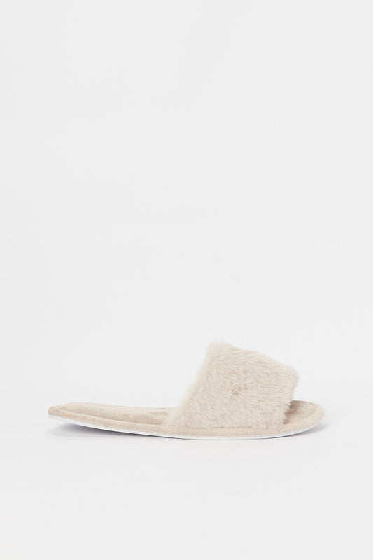 Redtag-Taupe-Classic-Slipper-Category:Shoes,-Colour:Taupe,-Deals:New-In,-Filter:Women's-Footwear,-H1:FOO,-H2:LAD,-H3:SLI,-H4:SLI,-N/A,-New-In-Women-FOO,-Non-Sale,-S23B,-Season:S23B,-Section:Women,-Women-Slippers-Women's-