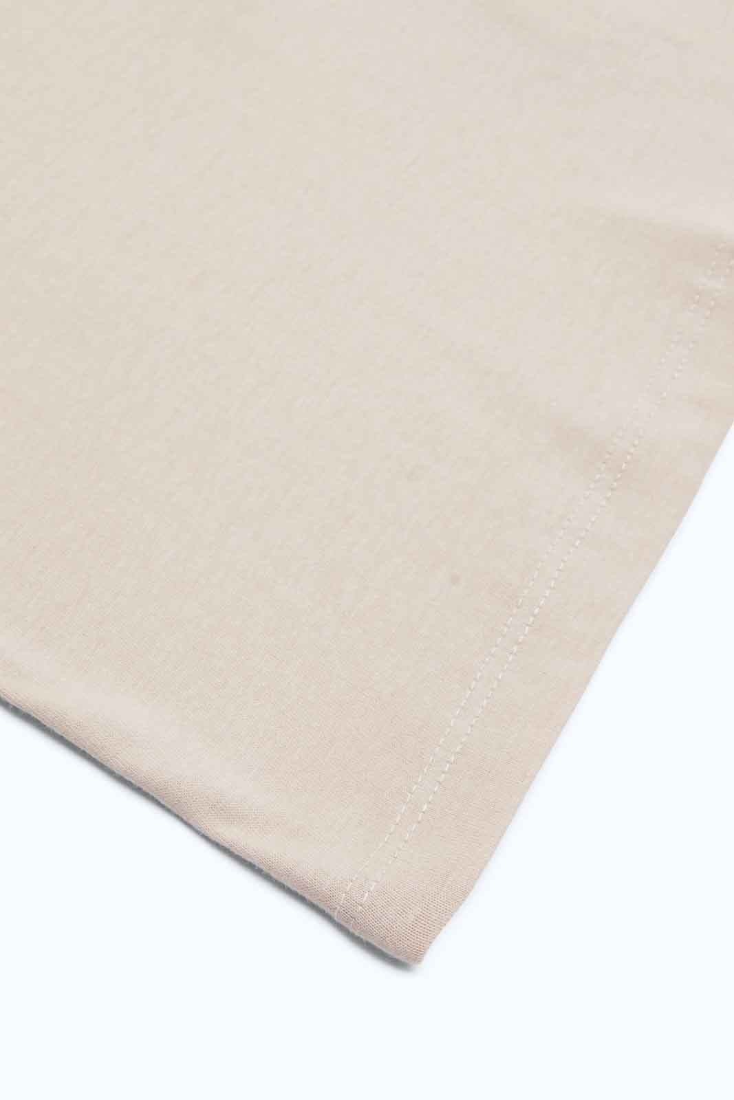 Redtag-Boys-Stone-Novelty-Pocket-Henley-Ss-Tee-Category:T-Shirts,-Colour:Ecru,-Deals:New-In,-Dept:Boys,-Filter:Infant-Boys-(3-to-24-Mths),-INB-T-Shirts,-New-In-INB-APL,-Non-Sale,-S23B,-Section:Boys-(0-to-14Yrs),-TBL-Infant-Boys-3 to 24 Months