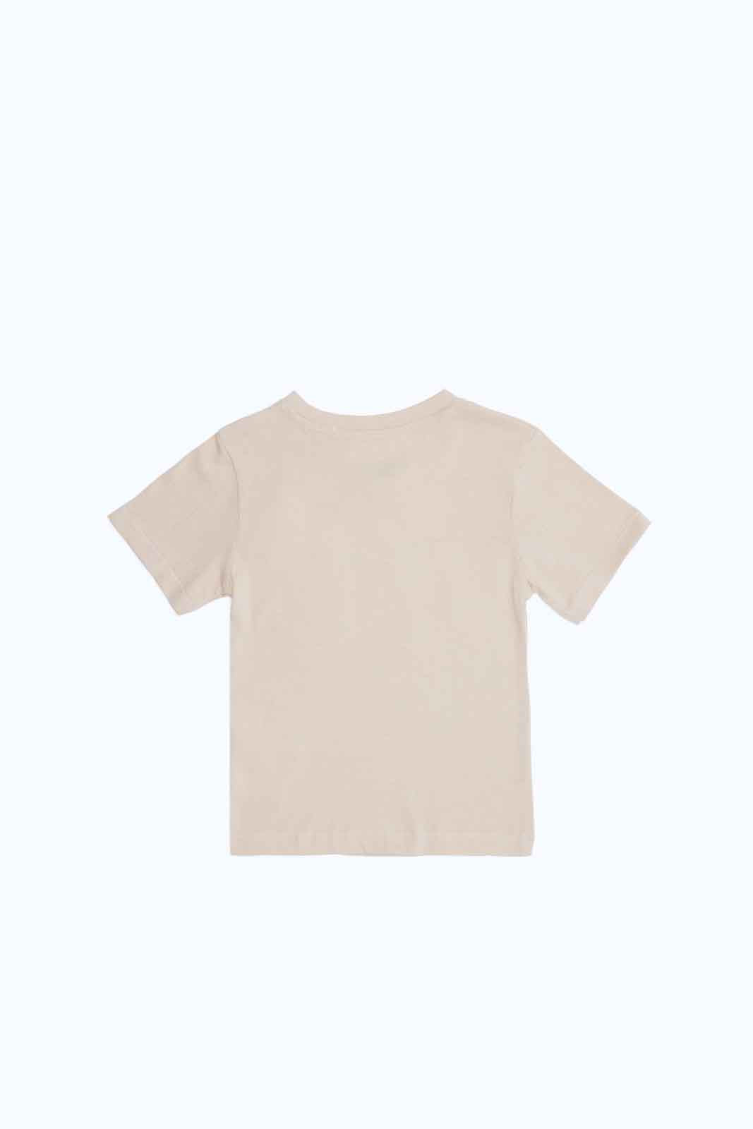 Redtag-Boys-Stone-Novelty-Pocket-Henley-Ss-Tee-Category:T-Shirts,-Colour:Ecru,-Deals:New-In,-Dept:Boys,-Filter:Infant-Boys-(3-to-24-Mths),-INB-T-Shirts,-New-In-INB-APL,-Non-Sale,-S23B,-Section:Boys-(0-to-14Yrs),-TBL-Infant-Boys-3 to 24 Months