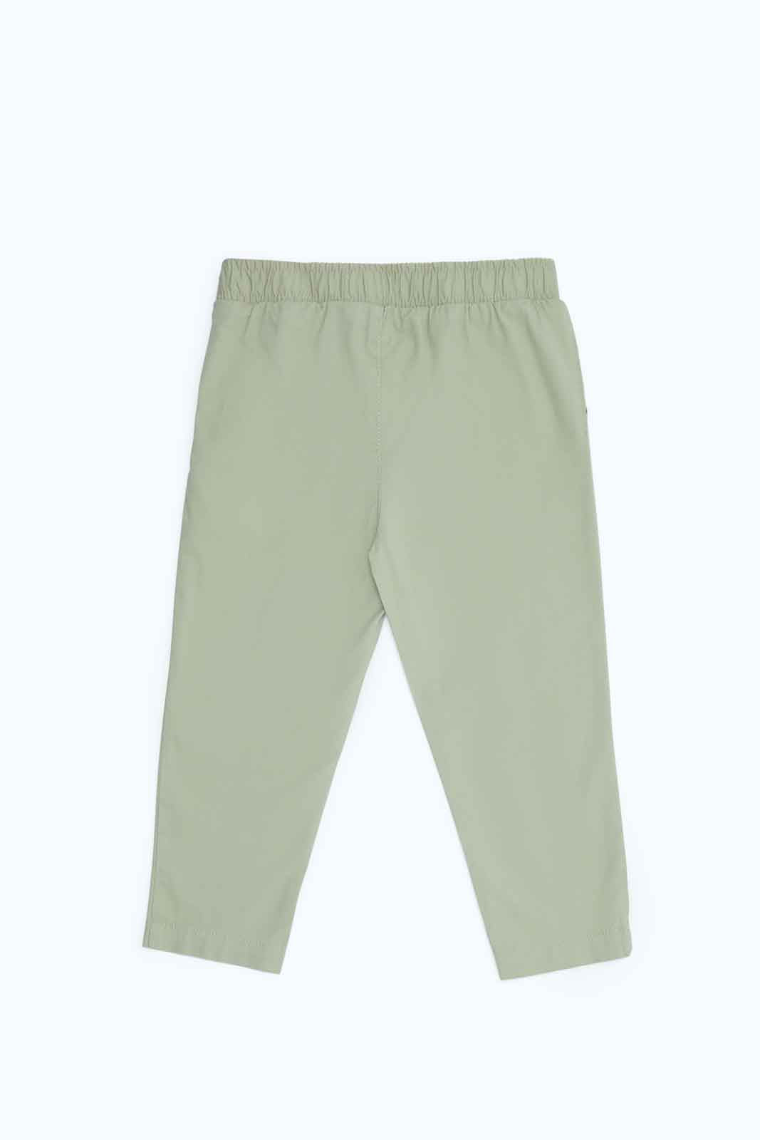 Redtag-Boys-Green-Chino-Trouser-Category:Trousers,-Colour:Green,-Deals:New-In,-Dept:Boys,-Filter:Infant-Boys-(3-to-24-Mths),-INB-Trousers,-New-In-INB-APL,-Non-Sale,-S23B,-Section:Boys-(0-to-14Yrs)-Infant-Boys-3 to 24 Months