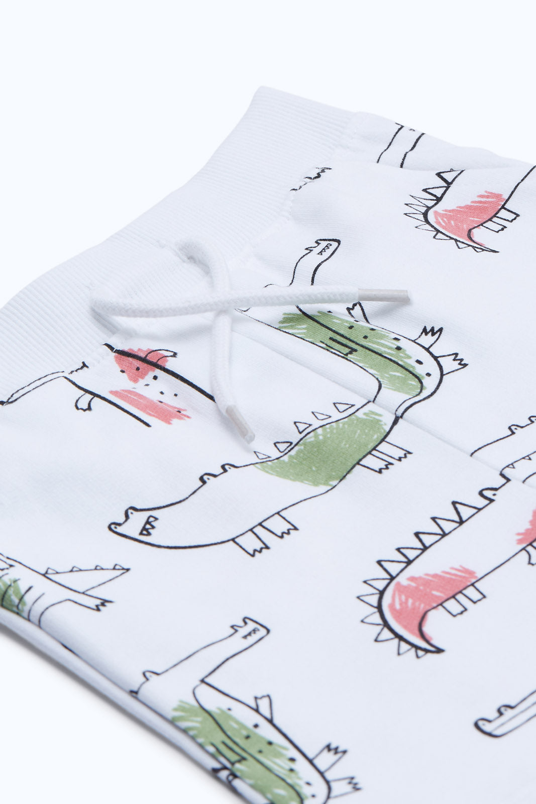 Redtag-Boys-White-Croc-Printed-Active-Shorts-Category:Shorts,-Colour:White,-Deals:New-In,-Dept:Boys,-Filter:Infant-Boys-(3-to-24-Mths),-H1:KWR,-H2:INB,-H3:SPW,-H4:AST,-INB-Shorts,-New-In-INB-APL,-Non-Sale,-S23C,-Season:S23C,-Section:Boys-(0-to-14Yrs),-TBL-Infant-Boys-3 to 24 Months