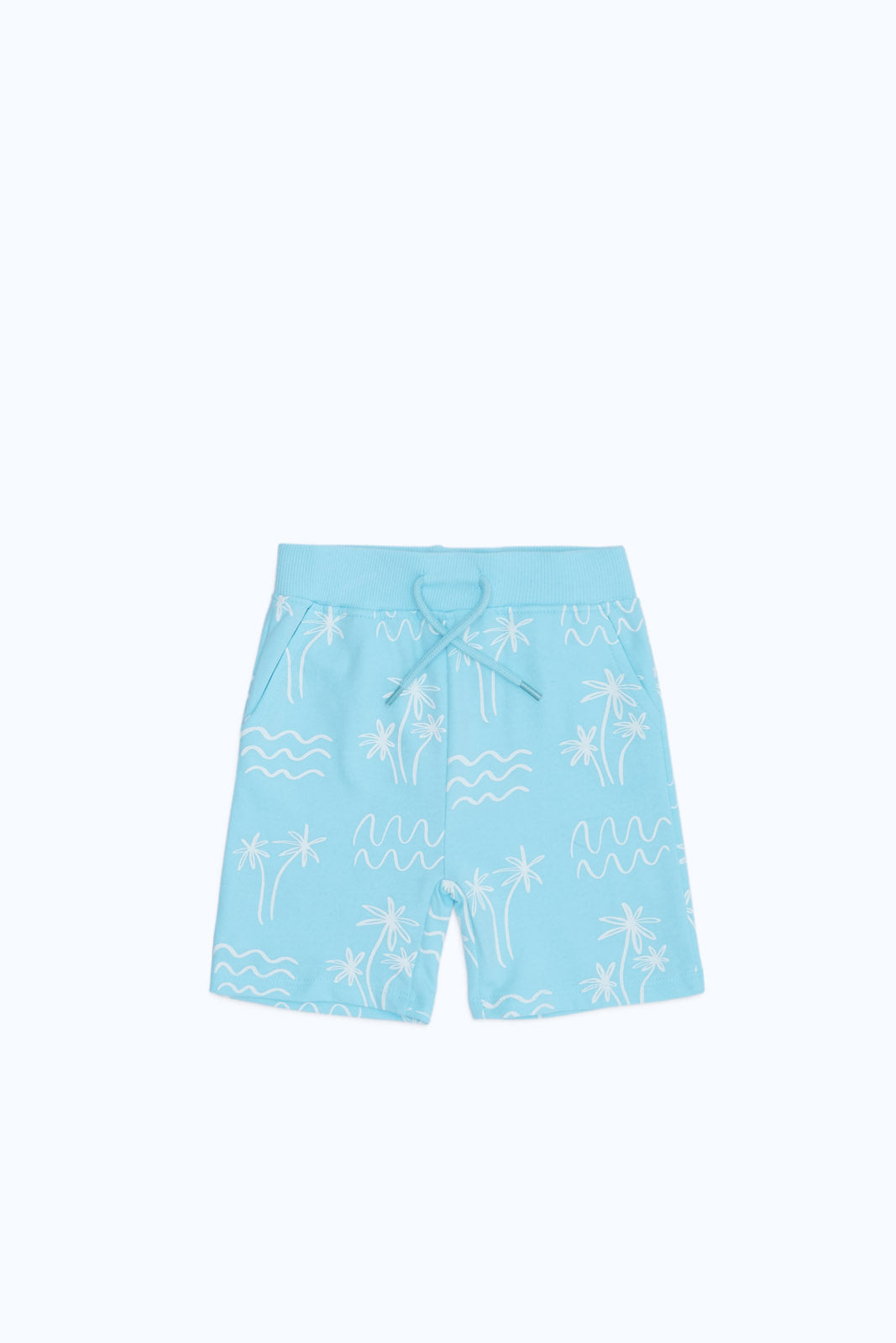Redtag-Boys-Blue-Palm-Printed-Active-Shorts-Category:Shorts,-Colour:Blue,-Deals:New-In,-Dept:Boys,-Filter:Infant-Boys-(3-to-24-Mths),-H1:KWR,-H2:INB,-H3:SPW,-H4:AST,-INB-Shorts,-New-In-INB-APL,-Non-Sale,-S23C,-Season:S23C,-Section:Boys-(0-to-14Yrs),-TBL-Infant-Boys-3 to 24 Months