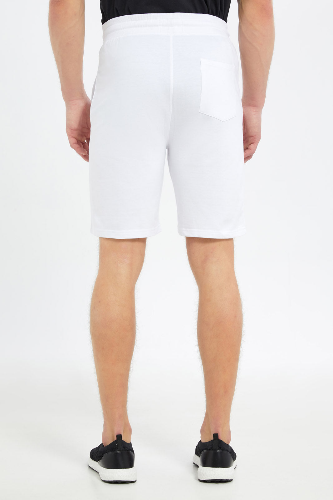 Redtag-Men-White-Sweat-Shorts-Category:Shorts,-Colour:White,-Deals:New-In,-Dept:Menswear,-Filter:Men's-Clothing,-Men-Shorts,-New-In-Men-APL,-Non-Sale,-S23C,-Section:Men-Men's-