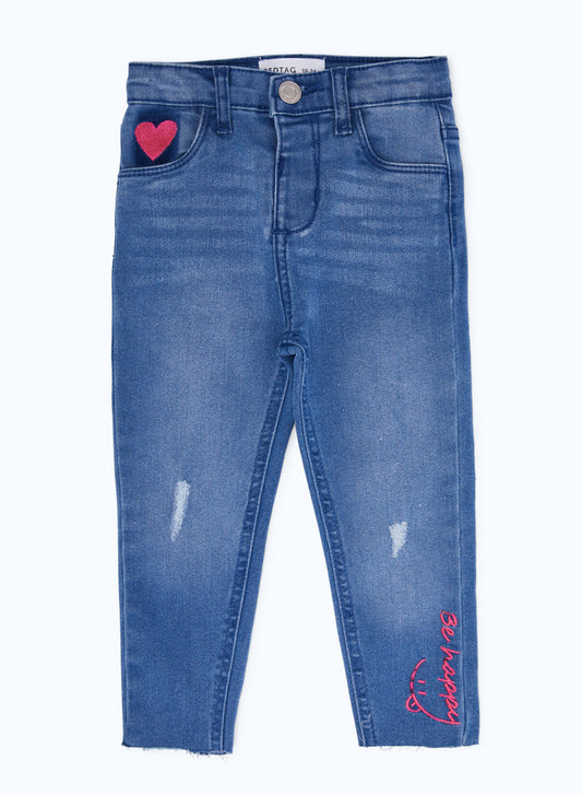 Redtag-Girls-Mid-Wash-Embroidered-Slim-Fit-Jeans-Category:Jeans,-Colour:Blue,-Deals:New-In,-Dept:Girls,-Filter:Infant-Girls-(3-to-24-Mths),-H1:KWR,-H2:ING,-H3:DNB,-H4:JNS,-ING-Jeans,-New-In-ING-APL,-Non-Sale,-S23B,-Season:S23B,-Section:Girls-(0-to-14Yrs)-Infant-Girls-3 to 24 Months