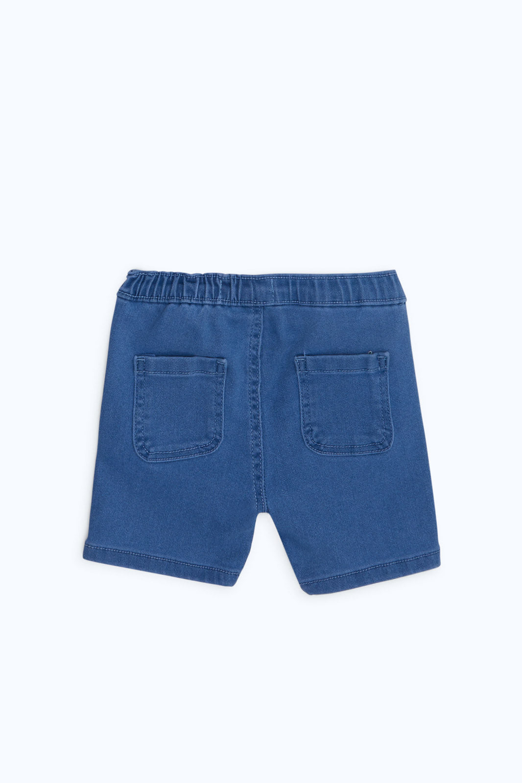 Redtag-Boys-Pull-On-Light-Wash-Denim-Shorts-Category:Shorts,-Colour:Light-Wash,-Deals:New-In,-Dept:Boys,-Filter:Infant-Boys-(3-to-24-Mths),-INB-Shorts,-New-In-INB-APL,-Non-Sale,-S23B,-Section:Boys-(0-to-14Yrs)-Infant-Boys-3 to 24 Months
