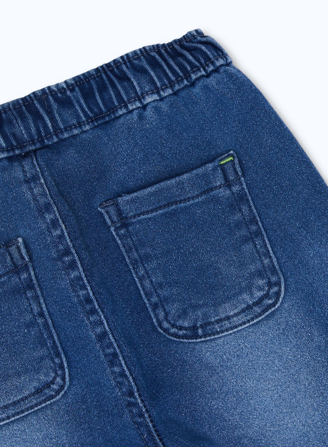 Redtag-Boys-Pull-On-Mid-Wash-Denim-Short-Category:Shorts,-Colour:Light-Wash,-Deals:4-FOR-90,-Deals:New-In,-Dept:Boys,-Filter:Infant-Boys-(3-to-24-Mths),-H1:KWR,-H2:INB,-H3:DNB,-H4:SRT,-INB-Shorts,-New-In-INB-APL,-Non-Sale,-S23B,-Season:S23B,-Section:Boys-(0-to-14Yrs)-Infant-Boys-3 to 24 Months
