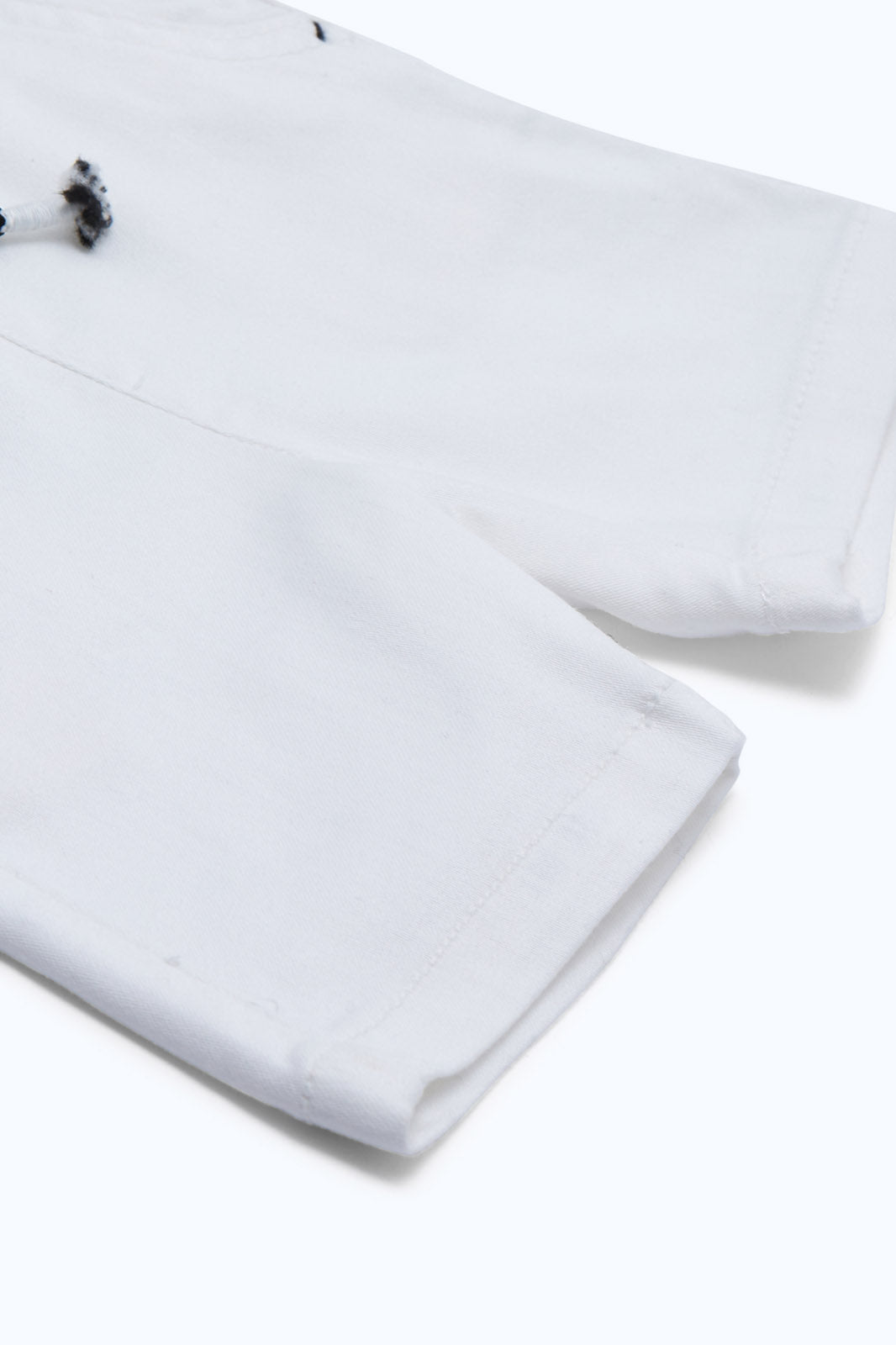Redtag-Boys-Pull-On-White-Denim-Shorts-Category:Shorts,-Colour:White,-Deals:New-In,-Dept:Boys,-Filter:Infant-Boys-(3-to-24-Mths),-INB-Shorts,-New-In-INB-APL,-Non-Sale,-S23B,-Section:Boys-(0-to-14Yrs)-Infant-Boys-3 to 24 Months