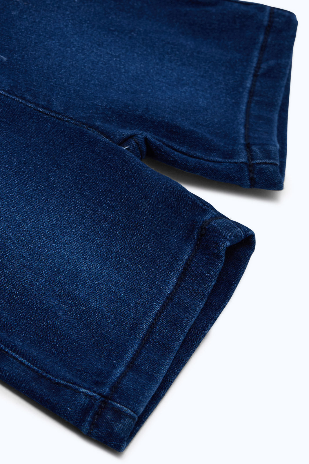 Redtag-Boys-Pull-On-Indigo-Denim-Shorts-Category:Shorts,-Colour:Indigo,-Deals:New-In,-Dept:Boys,-Filter:Infant-Boys-(3-to-24-Mths),-INB-Shorts,-New-In-INB-APL,-Non-Sale,-S23B,-Section:Boys-(0-to-14Yrs)-Infant-Boys-3 to 24 Months