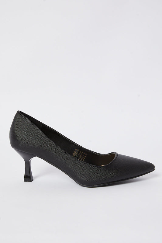 Redtag-Black-Court-Category:Shoes,-Colour:Black,-Deals:New-In,-Filter:Women's-Footwear,-N/A,-New-In-Women-FOO,-Non-Sale,-S23B,-Section:Women,-Women-Formal-Shoes-Women's-