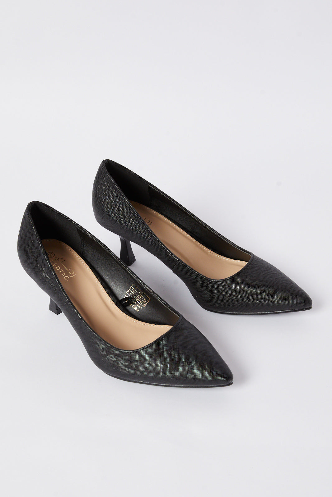 Redtag-Black-Court-Category:Shoes,-Colour:Black,-Deals:New-In,-Filter:Women's-Footwear,-N/A,-New-In-Women-FOO,-Non-Sale,-S23B,-Section:Women,-Women-Formal-Shoes-Women's-