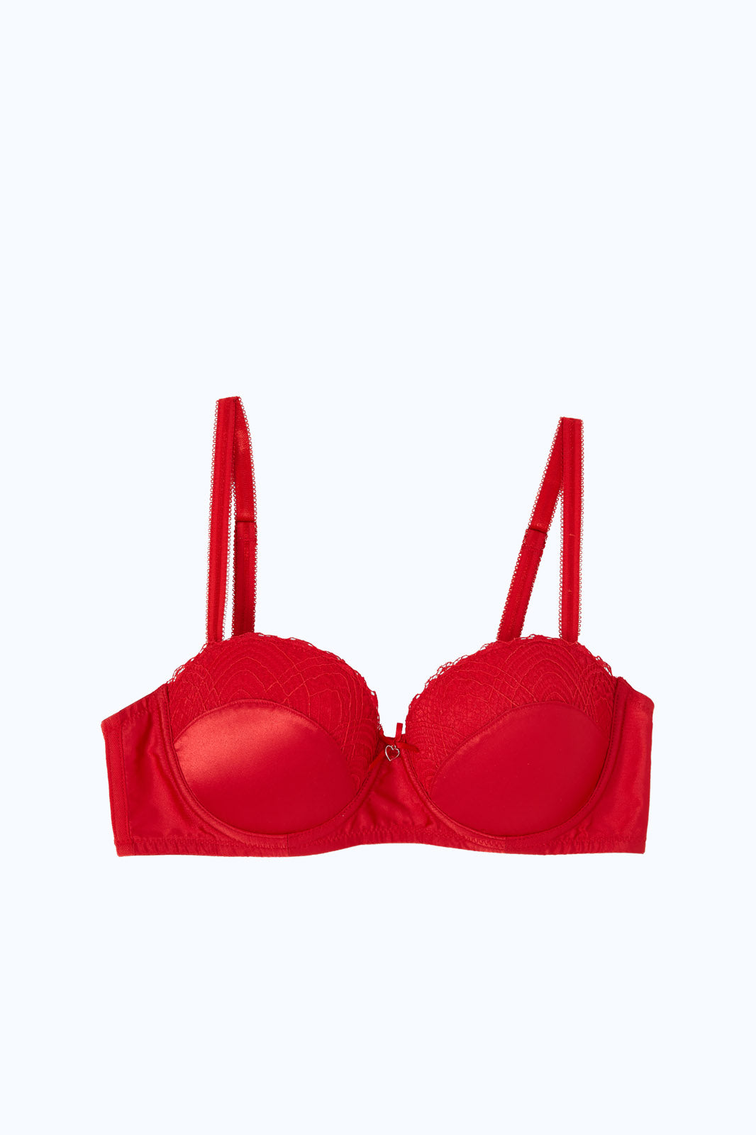 Redtag-Women-Red-Valentine-Balconette-Bra-Single-Category:Bras,-Colour:Red,-Deals:New-In,-Dept:Ladieswear,-Filter:Women's-Clothing,-New-In-Women-APL,-Non-Sale,-S23B,-Section:Women,-Women-Bras--