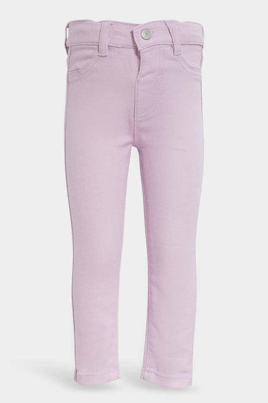 Redtag-Girls-Lilac-Woven-Jeggings-Category:Jeggings,-Colour:Lilac,-Deals:New-In,-Dept:Girls,-Filter:Infant-Girls-(3-to-24-Mths),-ING-Jeggings,-New-In-ING-APL,-Non-Sale,-S23A,-Section:Girls-(0-to-14Yrs)-Infant-Girls-