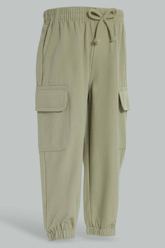 Redtag-Girls-Olive-Paper-Bag-Trousser-Category:Trousers,-Colour:Olive,-Deals:New-In,-Dept:Girls,-Filter:Infant-Girls-(3-to-24-Mths),-ING-Trousers,-New-In-ING-APL,-Non-Sale,-S23A,-Section:Girls-(0-to-14Yrs)-Infant-Girls-