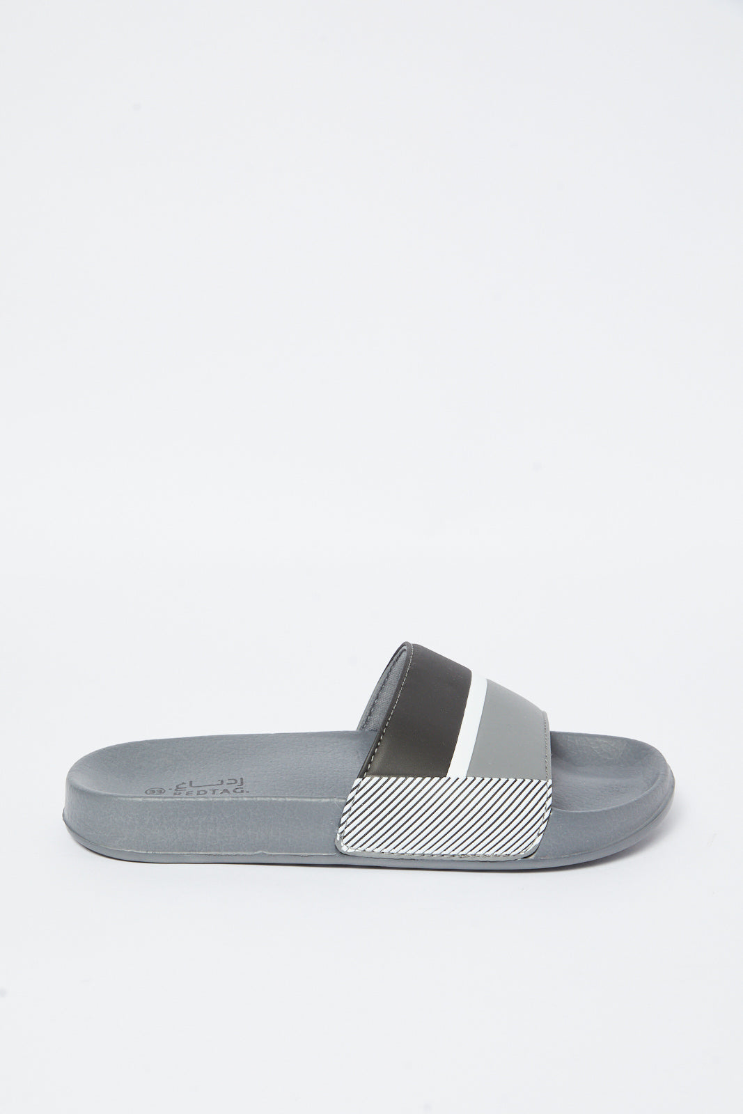 Redtag-Grey-Stripe-Slide-BSR-Flip-Flops,-Category:Shoes,-Colour:Grey,-Deals:New-In,-Filter:Boys-Footwear-(5-to-14-Yrs),-N/A,-New-In-BSR-FOO,-Non-Sale,-S23A,-Section:Boys-(0-to-14Yrs)-Senior-Boys-5 to 14 Years