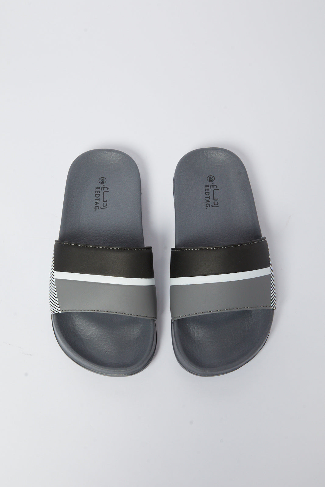 Redtag-Grey-Stripe-Slide-BSR-Flip-Flops,-Category:Shoes,-Colour:Grey,-Deals:New-In,-Filter:Boys-Footwear-(5-to-14-Yrs),-N/A,-New-In-BSR-FOO,-Non-Sale,-S23A,-Section:Boys-(0-to-14Yrs)-Senior-Boys-5 to 14 Years