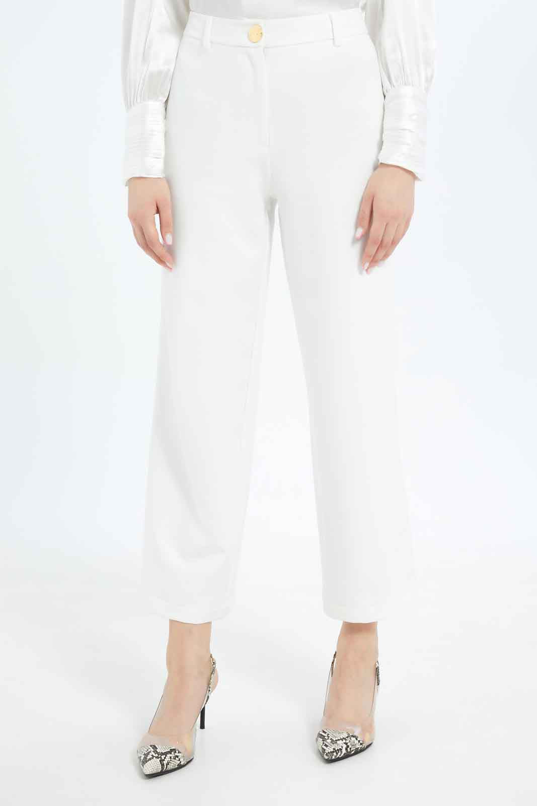 Redtag-Women-White-Wideleg-Trouser-Category:Trousers,-Colour:White,-Deals:New-In,-Dept:Ladieswear,-Filter:Women's-Clothing,-LMC,-New-In-Women-APL,-Non-Sale,-S23B,-Section:Women,-Women-Trousers--