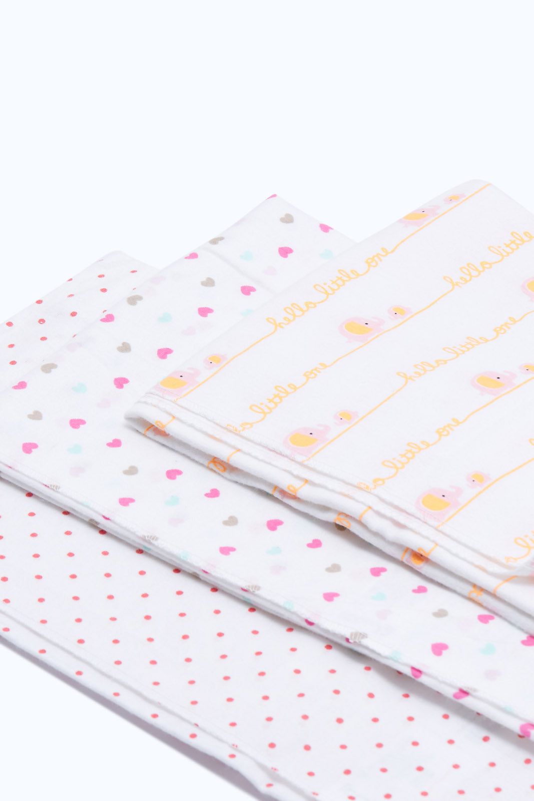 Redtag-Orange-3-Pack-Girl-Multi-Pack-Flannel-Blankets-Category:Newborn-Accessories,-Colour:Yellow,-Deals:2-FOR-90,-Deals:New-In,-Dept:New-Born,-Filter:Baby-(0-to-12-Mths),-H1:KWR,-H2:NBF,-H3:ACC,-H4:SAT,-NBF-Newborn-Accessories,-New-In-NBF-APL,-Non-Sale,-S23B,-Season:S23B,-Section:Boys-(0-to-14Yrs)-Baby-0 to 12 Months