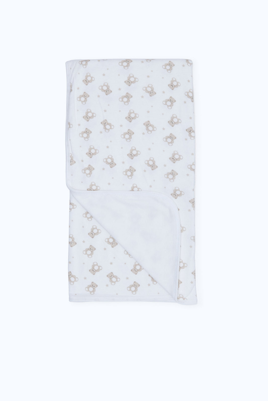 Redtag-White-Allover-Print-Double-Jersey-Knite-Blanket-Category:Newborn-Accessories,-Colour:Yellow,-Deals:New-In,-Dept:New-Born,-Filter:Baby-(0-to-12-Mths),-H1:KWR,-H2:NBF,-H3:ACC,-H4:SAT,-NBF-Newborn-Accessories,-New-In-NBF-APL,-Non-Sale,-S23B,-Season:S23B,-Section:Boys-(0-to-14Yrs)-Baby-0 to 12 Months