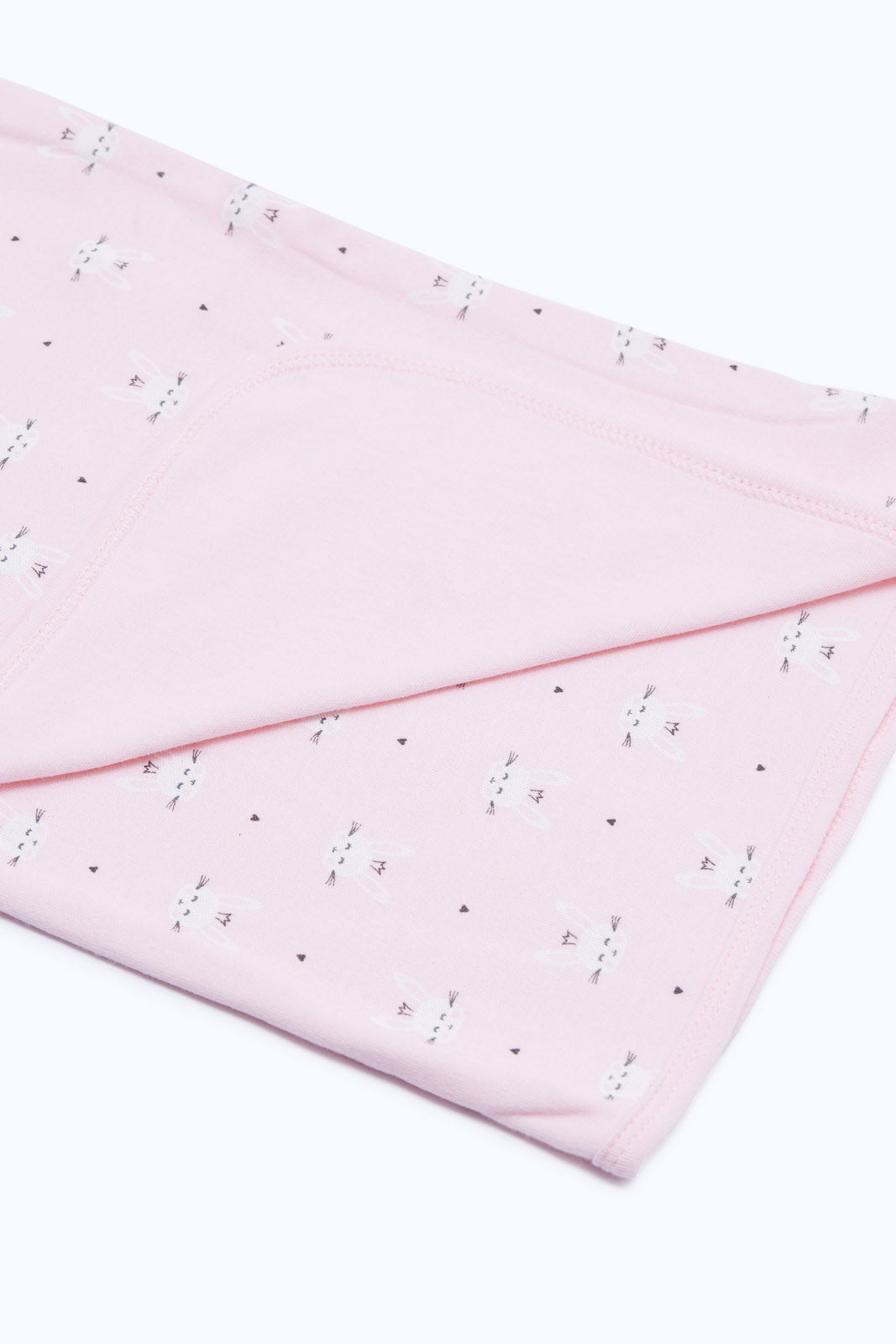 Redtag-Girls-Pink-Allover-Print-Double-Jersey-Knit-Blanket-Category:Newborn-Accessories,-Colour:Yellow,-Deals:New-In,-Dept:New-Born,-Filter:Baby-(0-to-12-Mths),-H1:KWR,-H2:NBF,-H3:ACC,-H4:SAT,-NBG-Newborn-Accessories,-New-In-NBG-APL,-Non-Sale,-S23B,-Season:S23B,-Section:Boys-(0-to-14Yrs)-Baby-0 to 12 Months