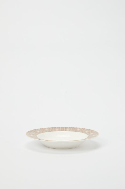 Redtag-Multi-Geomatric-Soup-Plate-Category:2-Tier-Stand,-Colour:Multicolour,-Deals:New-In,-Filter:Home-Dining,-H1:HMW,-H2:DIN,-H3:CRC,-H4:CSN,-HMW-DIN-Crockery,-New-In-HMW-DIN,-Non-Sale,-Promo:STELLA,-RMD,-S23B,-Season:S23B,-Section:Homewares,-Style:FASHION-Home-Dining-