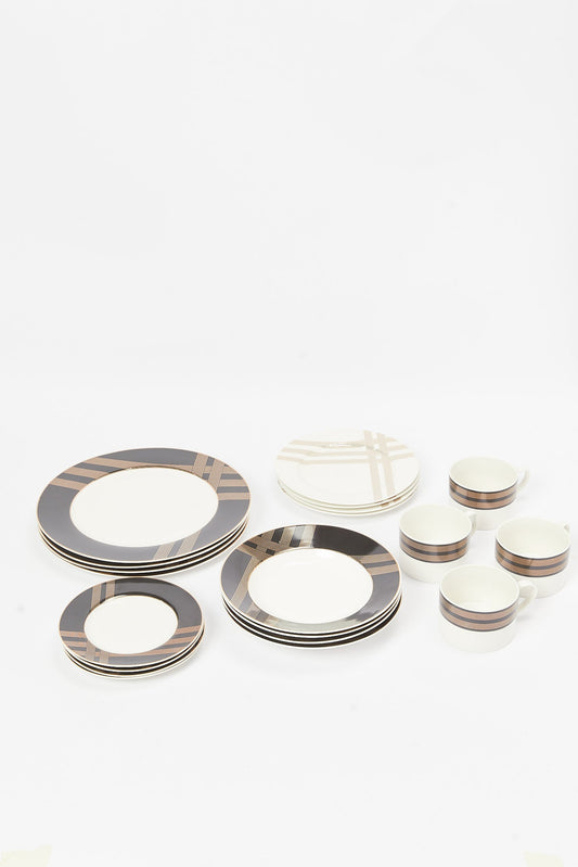 Redtag-Black-Abstract-Pattern-Dinner-Set-(20-Piece)-Category:Dinner-Sets,-Colour:Black,-Deals:New-In,-Filter:Home-Dining,-HMW-DIN-Crockery,-New-In-HMW-DIN,-Non-Sale,-S23B,-Section:Homewares-Home-Dining-