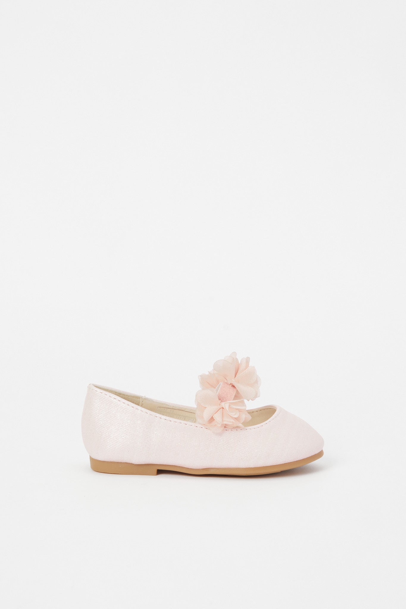 Redtag-Pink-Floral-Ballerina-Category:Shoes,-Colour:Pink,-Deals:New-In,-Filter:Girls-Footwear-(1-to-3-Yrs),-H1:FOO,-H2:ING,-H3:SHO,-H4:CAH,-ING-Shoes,-N/A,-New-In-ING-FOO,-Non-Sale,-RMD,-S23B,-Season:S23B,-Section:Girls-(0-to-14Yrs)-Infant-Girls-1 to 3 Years