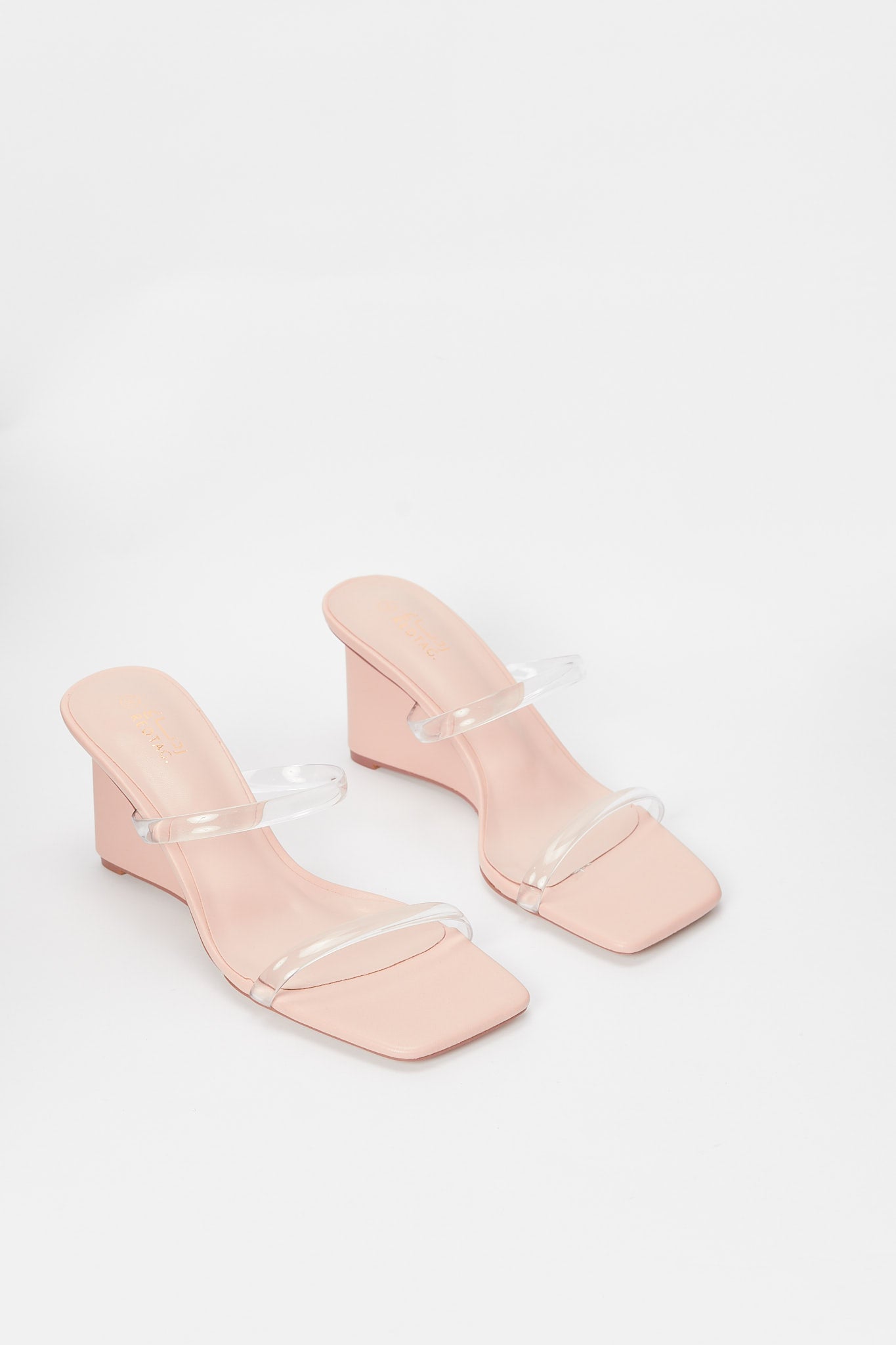 Redtag-Nude-Patent-Wedge-Category:Shoes,-Colour:Beige,-Deals:New-In,-Filter:Women's-Footwear,-H1:FOO,-H2:LAD,-H3:SAF,-H4:SAN,-LEC-Sandals,-N/A,-New-In-Women-FOO,-Non-Sale,-S23B,-Season:S23B,-Section:Women-Women's-