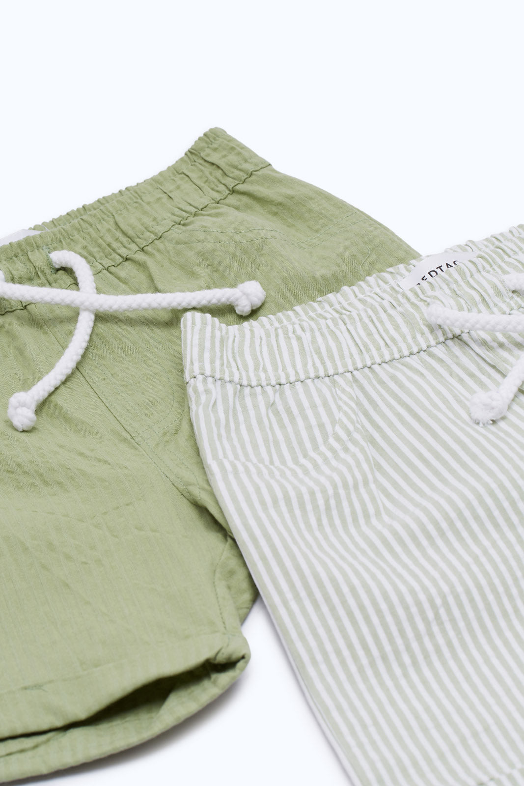 Redtag-Boys-Green/Navy-2-Pack-Pack-Searsucker-Trs-Shorts-Category:Shorts,-Colour:Green,-Deals:New-In,-Dept:Boys,-Filter:Infant-Boys-(3-to-24-Mths),-H1:KWR,-H2:INB,-H3:TRS,-H4:SRT,-INB-Shorts,-New-In-INB-APL,-Non-Sale,-RMD,-S23C,-Season:S23C,-Section:Boys-(0-to-14Yrs)-Infant-Boys-3 to 24 Months