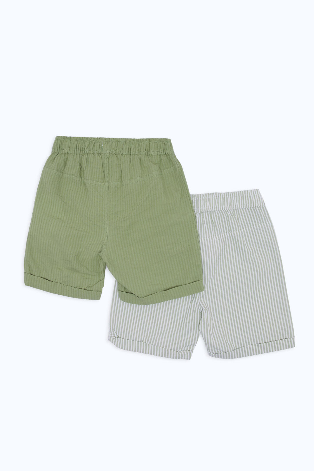 Redtag-Boys-Green/Navy-2-Pack-Pack-Searsucker-Trs-Shorts-Category:Shorts,-Colour:Green,-Deals:New-In,-Dept:Boys,-Filter:Infant-Boys-(3-to-24-Mths),-H1:KWR,-H2:INB,-H3:TRS,-H4:SRT,-INB-Shorts,-New-In-INB-APL,-Non-Sale,-RMD,-S23C,-Season:S23C,-Section:Boys-(0-to-14Yrs)-Infant-Boys-3 to 24 Months
