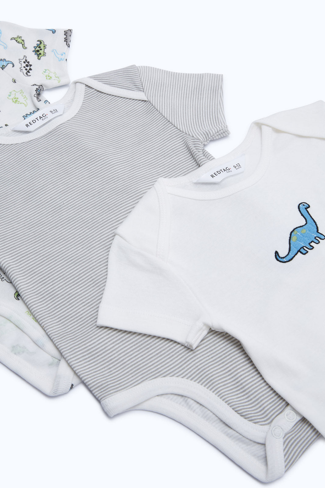 Redtag-White-Assorted-3-Piece---Boy-Bodysuit-Category:Bodysuits,-Colour:Beige,-Deals:2-FOR-69,-Deals:New-In,-Dept:New-Born,-Filter:Baby-(0-to-12-Mths),-H1:KWR,-H2:NBF,-H3:RMS,-H4:BSS,-NBF-Bodysuits,-New-In-NBF-APL,-Non-Sale,-S23B,-Season:S23B,-Section:Boys-(0-to-14Yrs)-Baby-0 to 12 Months