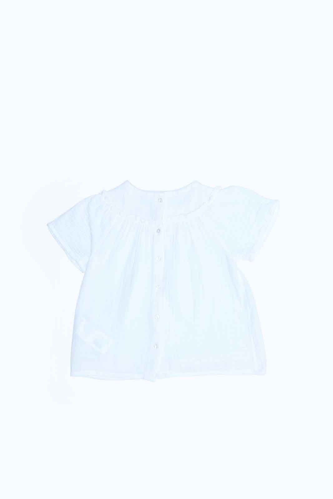 Redtag-Girls-White-Solid-Blouse-Category:Blouses,-Colour:White,-Deals:2-FOR-69,-Deals:New-In,-Dept:Girls,-Filter:Infant-Girls-(3-to-24-Mths),-ING-Blouses,-MQN,-New-In-ING-APL,-Non-Sale,-S23B,-Section:Girls-(0-to-14Yrs)-Infant-Girls-3 to 24 Months