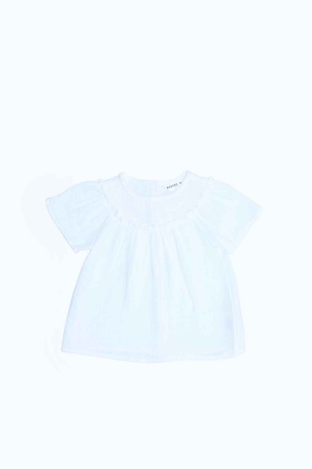 Redtag-Girls-White-Solid-Blouse-Category:Blouses,-Colour:White,-Deals:2-FOR-69,-Deals:New-In,-Dept:Girls,-Filter:Infant-Girls-(3-to-24-Mths),-ING-Blouses,-MQN,-New-In-ING-APL,-Non-Sale,-S23B,-Section:Girls-(0-to-14Yrs)-Infant-Girls-3 to 24 Months